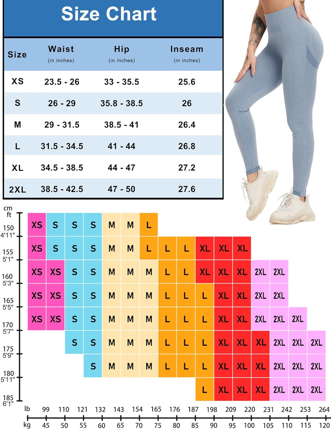 Women'S High Waist Workout Vital Seamless Leggings Butt Lift Yoga Pants Stretchy Fitness Gym Tights